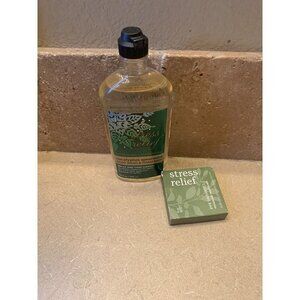 Bath & BODY WORKS AROMATHERAPY STRESS RELIEF EUCALYPTUS body wash & BAR
